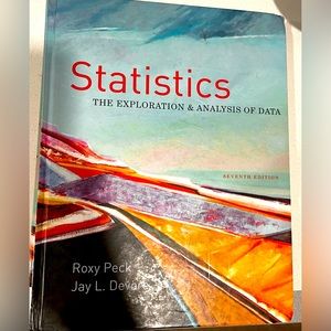 Statistics The Exploration and Analysis of Data Book